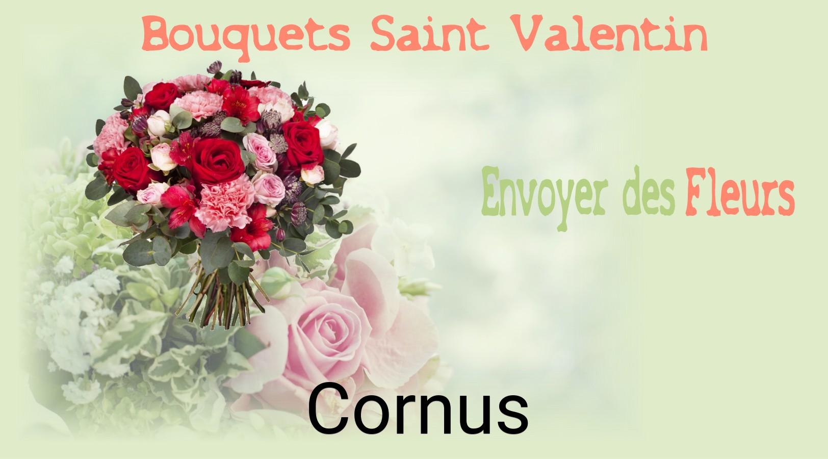 Roses de Saint-Valentin livrées à Cornus